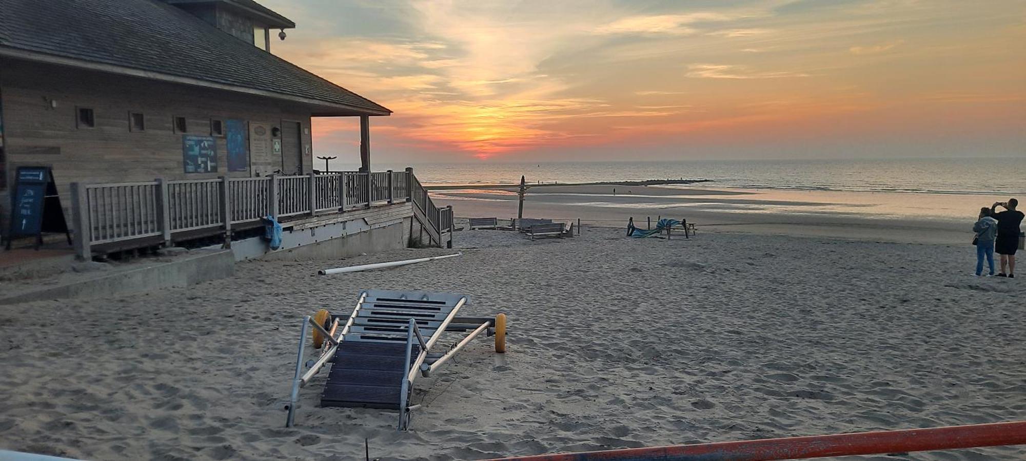 מידלקרק Beachstudio Westende With Sea View מראה חיצוני תמונה
