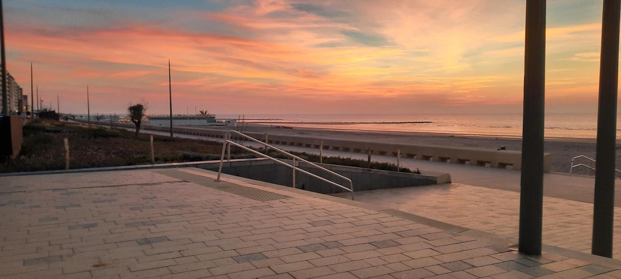 מידלקרק Beachstudio Westende With Sea View מראה חיצוני תמונה