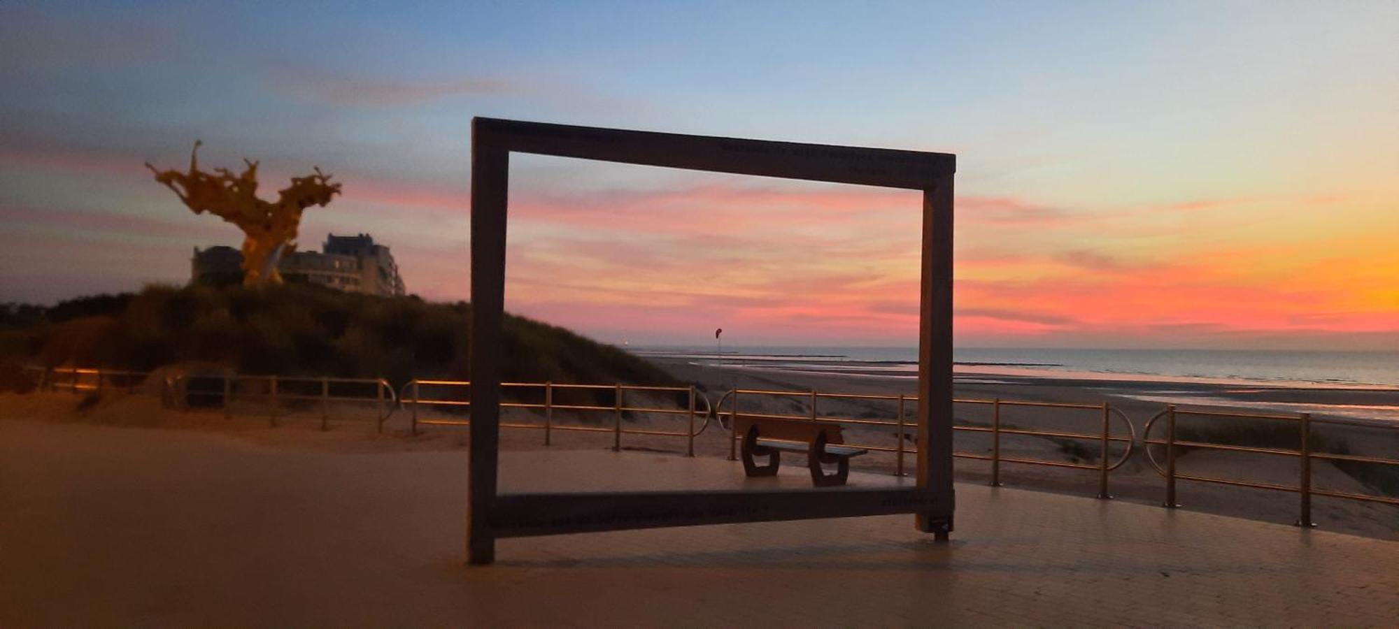 מידלקרק Beachstudio Westende With Sea View מראה חיצוני תמונה